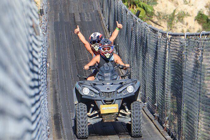 ATV Off-Road Experience: Cross the Wooden Bridge, Feel the Thrill - Practice loop: the smartest part of the ride for beginners