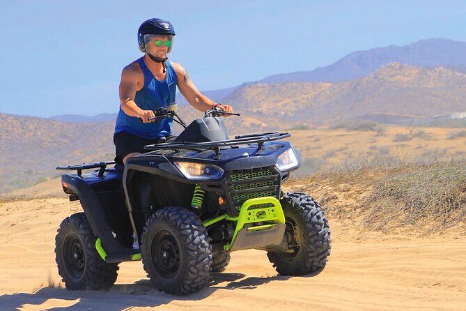 Beach ATV and Sky Bike Tour in Cabo - What the ATV route feels like: dunes, arroyos, and beach sand