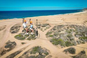Beach UTV and Sky Bike Combo in Cabo - Entering the Cactus Park check-in and how to stay organized