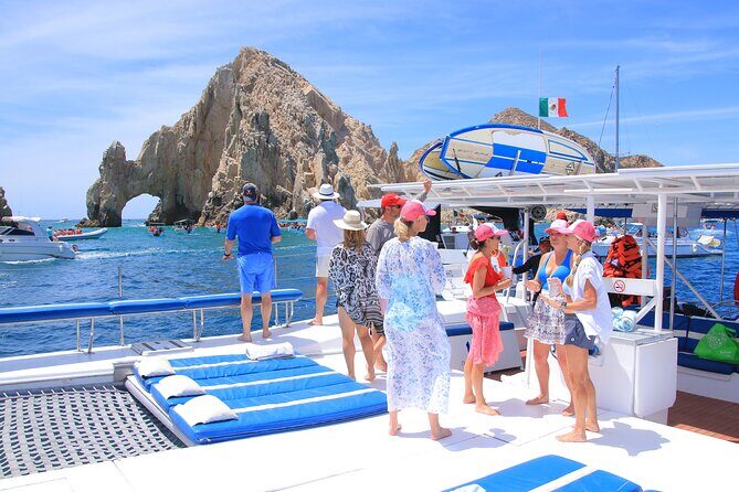 Cabo San Lucas All-Inclusive Private Catamaran Snorkeling Cruise - The 3-hour route: El Arco, Playa de los Amantes, and Medano Beach