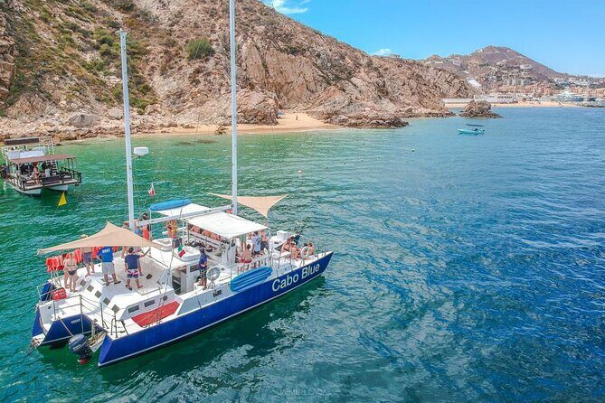 Cabo San Lucas Three Hour Private Boat Snorkeling Tour - Stop at Santa Maria Beach: the snorkeling that actually feels easy