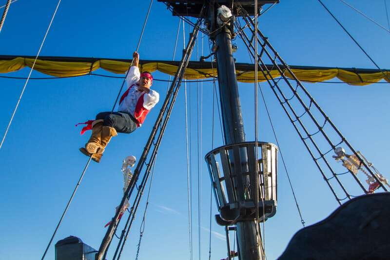 Los Cabos: Pirate Ship Sunset Cruise & Show with Dinner - Dinner on a Pirate Ship: BBQ, Sides, and the Open Bar