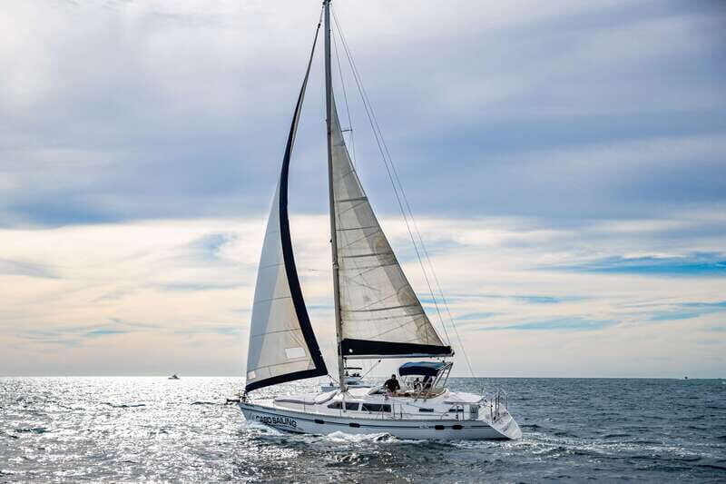 Los Cabos: Shared Sunset Sailing Cruise - Getting to F Dock 2 at IGY Marina without second-guessing