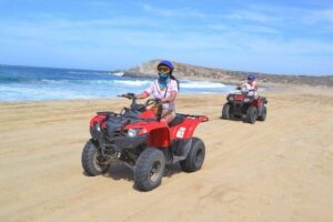 Los Cabos Single or Double ATV Beach and Desert Tour - What riding actually feels like: semi-automatic, shifting, and beach waves