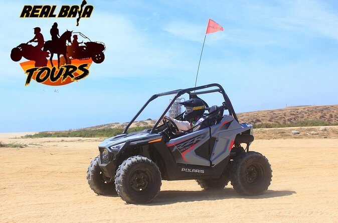 New!!! Kids Off Road Experience Automatic Mini RZR Beach & Desert - Beach time on the way back: the payoff most kids remember