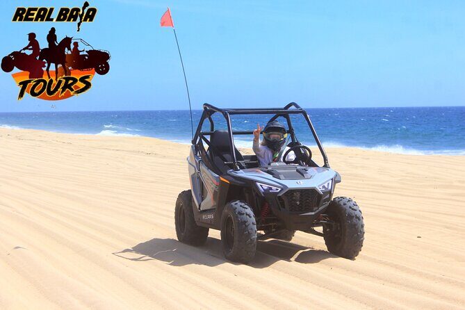 New!!! Kids Off Road Experience Automatic Mini RZR Beach & Desert - Check-in and equipment: what happens before the ride actually starts