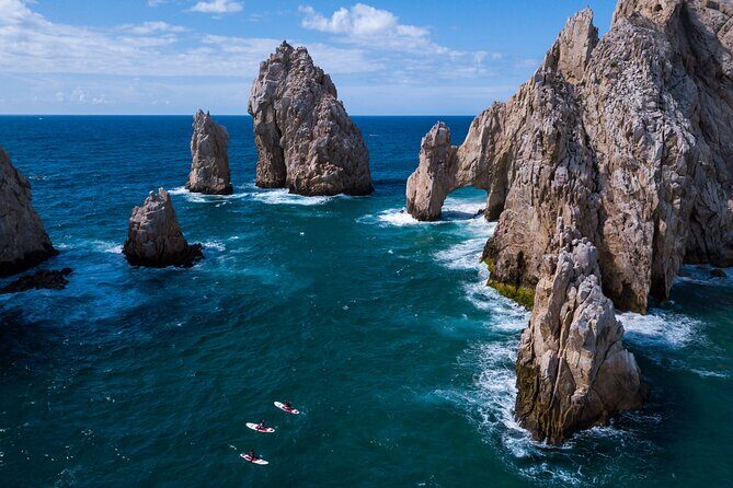 Paddleboard Expedition to the Arch of Cabo San Lucas, Lovers Beach & Snorkel - Lovers Beach Break and Divorce Beach Waves: The Perfect Reset
