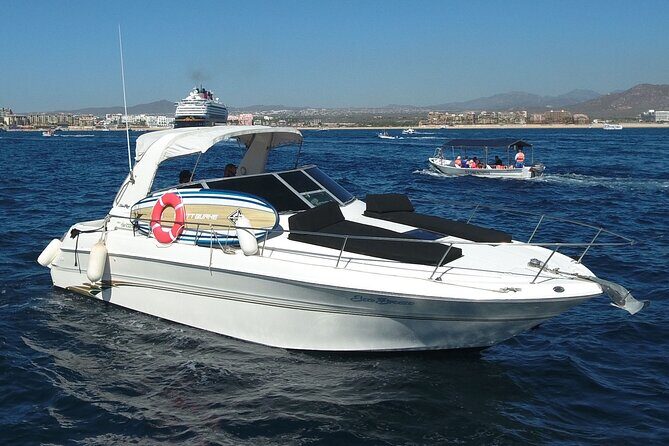 Private 3hr Yacht Cruise in Cabo San Lucas all included - Where you meet: Local A at El Tesoro Marina area