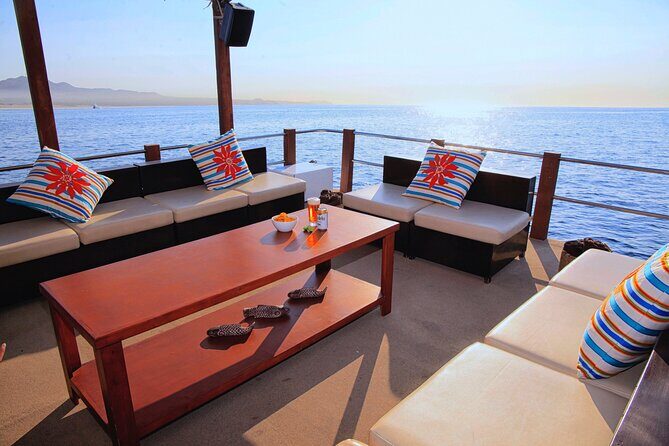 Private Cabo Catamaran with Water Toys for up to 20 Guests - A comfortable catamaran: room for up to 20, built for hanging out