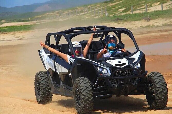 Race the Baja 1000 — Migriño Desert & Beach Off‑Road Adventure - Migriño village (Km. 97): quick stop views and a safety reminder about the surf