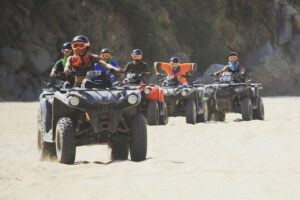 Ride through Bajas wild beauty—from desert trails to ocean views. - Playa Migriño Stop: Whale Season, Surf Lines, and Sunset Shots