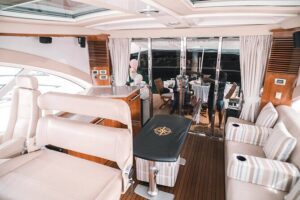 Steel Aweigh 65ft Sea Ray Yacht Rental - Food and open bar: the seafood menu is the big upgrade