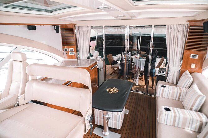 Steel Aweigh 65ft Sea Ray Yacht Rental - Food and open bar: the seafood menu is the big upgrade