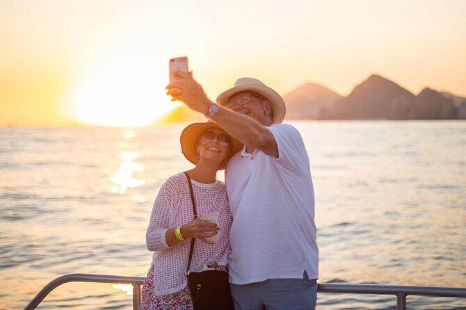 Sunset Cruise in Los Cabos with Jazz and Wine - Boarding and the First Hour: Drinks, Snacks, and Getting Oriented