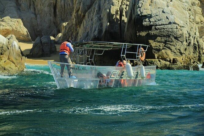Tour to Arch in the only Clear Boat in Cabo Cruise Hotel PICKUP! - The Photo Game: Fun Keepsake or Time Sink?