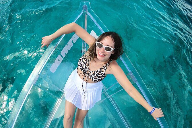 Tour to Arch in the only Clear Boat in Cabo Cruise Hotel PICKUP! - Extra Fees and Practical Costs: Dock Fee and Photo Packages